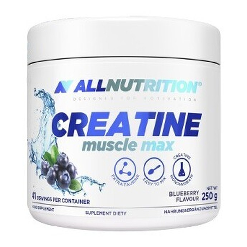 Allnutrition Creatine Muscle Max Monohydrat Kreatyny 250g Jagoda