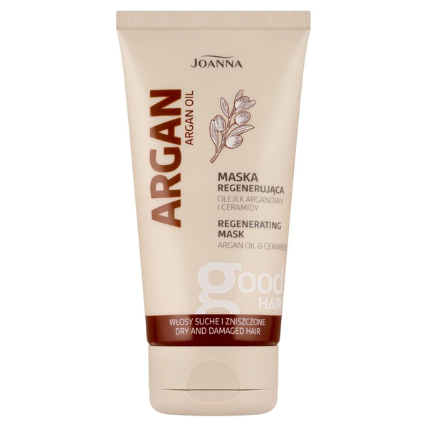 Joanna Argan Oil Regenerująca Maseczka do Włosów Suchych i Zniszczonych 150g