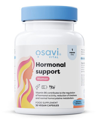 Osavi Wsparcie Hormonalne dla Kobiet 30 wegańskich kapsułek