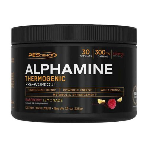 Alphamine, Raspberry Lemonade - 180g
