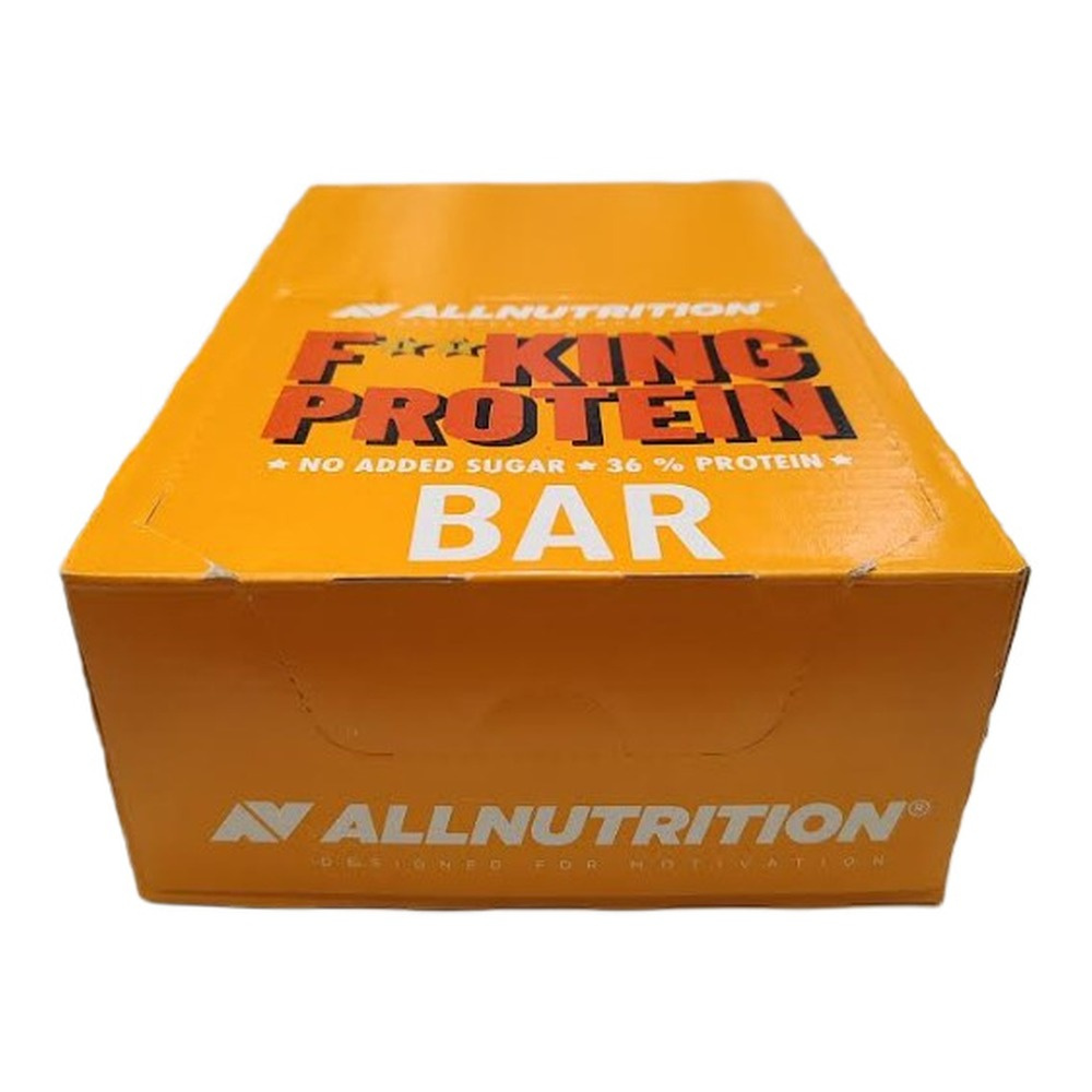 Allnutrition Fitking Delicious Baton Proteinowy Karmelowo Orzechowy Wysokobiałkowa Przekąska 15x55g