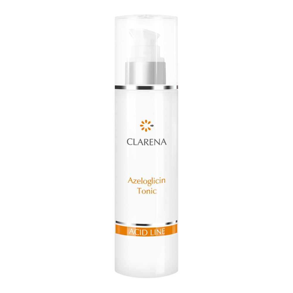 Clarena Acid Line Tonik z Kwasem Salicylowym i Azeloglicyną dla Skóry Tłustej i Mieszanej 200ml