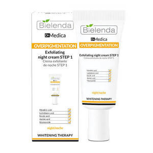 Bielenda Dr Medica Overpigmentation Złuszczający Krem na Noc Krok 1 30ml