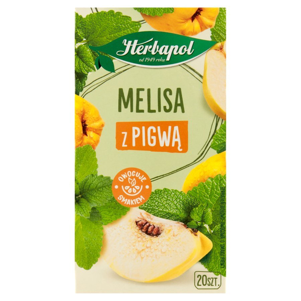 Herbapol Zielnik Polski Herbata z Melisą i Pigwą na Spokojny Sen i Samopoczucie 35g