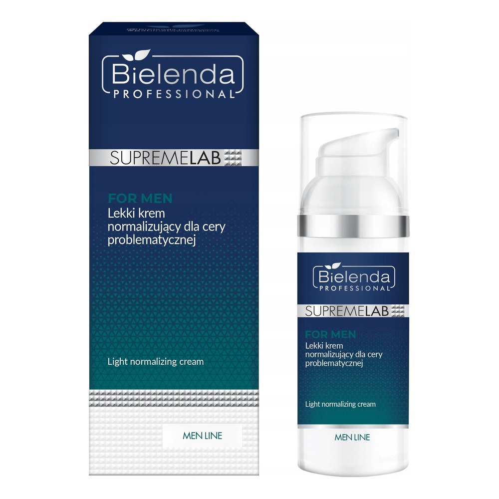 Bielenda Professional SupremeLab Men Line Lekki Krem Normalizujący 50ml