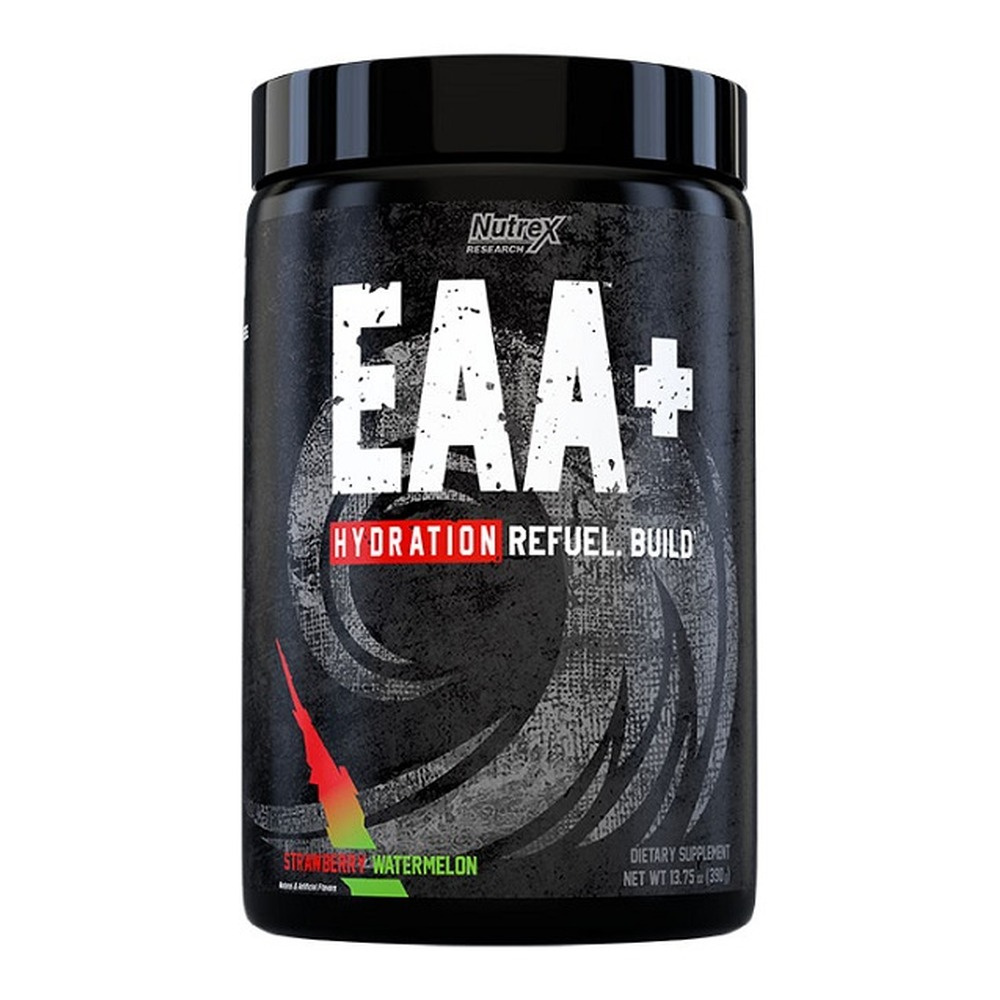 Nutrex EAA + Hydration Suplement z EAA i Elektrolitami na Regenerację i Nawodnienie Mięśni 390g