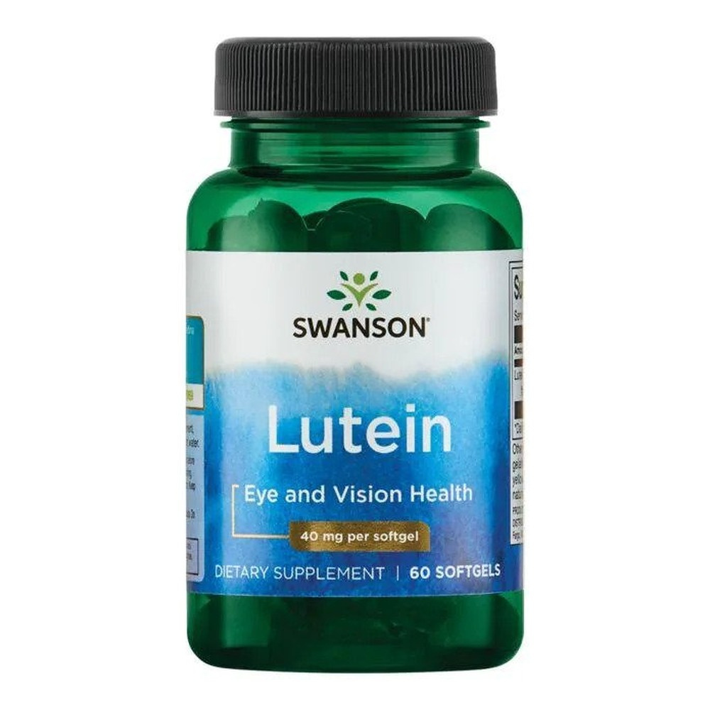 Swanson Ultra Luteina 40mg na Wsparcie Wzroku 60 Kapsułek