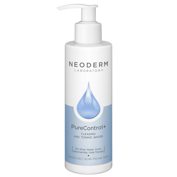 Neoderm PureControl Woda Oczyszczająco-Tonizująca do Cery Trądzikowej 200ml
