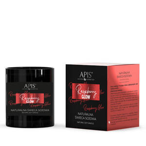Apis Raspberry Glow Naturalna Świeca Sojowa 220g