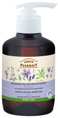 Green Pharmacy Delikatny Żel do Mycia Twarzy Szałwia do Skóry Podrażnionej 270ml