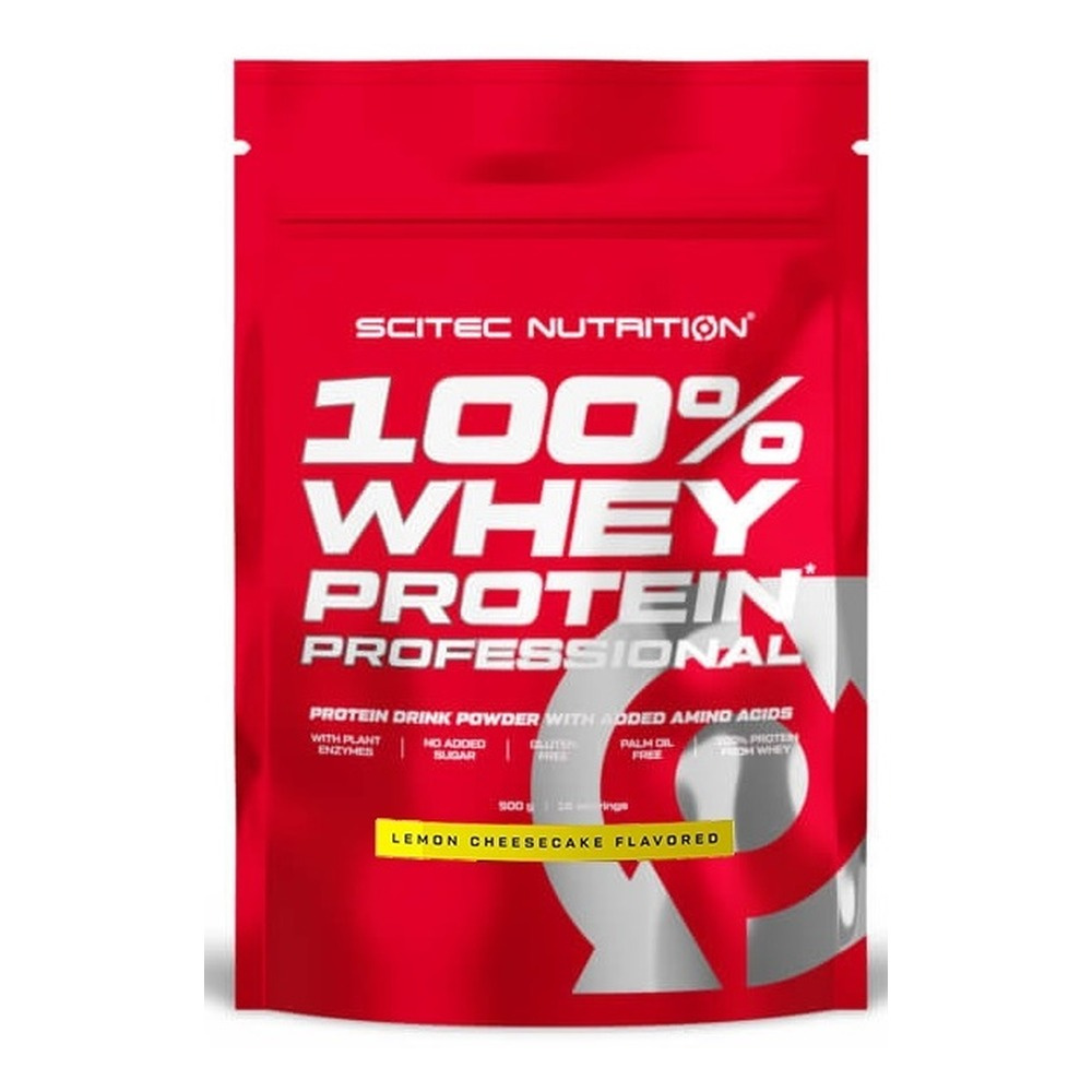 100% Whey Protein Professional, Lemon Cheescake - 500g
