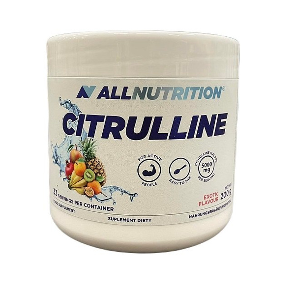 Allnutrition Citrulline Wspomagający Aktywny Trening Exotic 200g