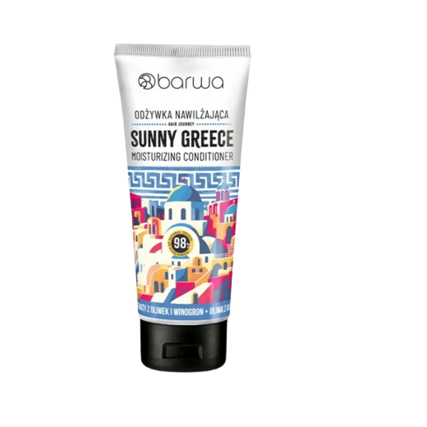 Barwa Hair Journey Sunny Greece Nawilżająca Odżywka do Włosów Przesuszonych 200ml