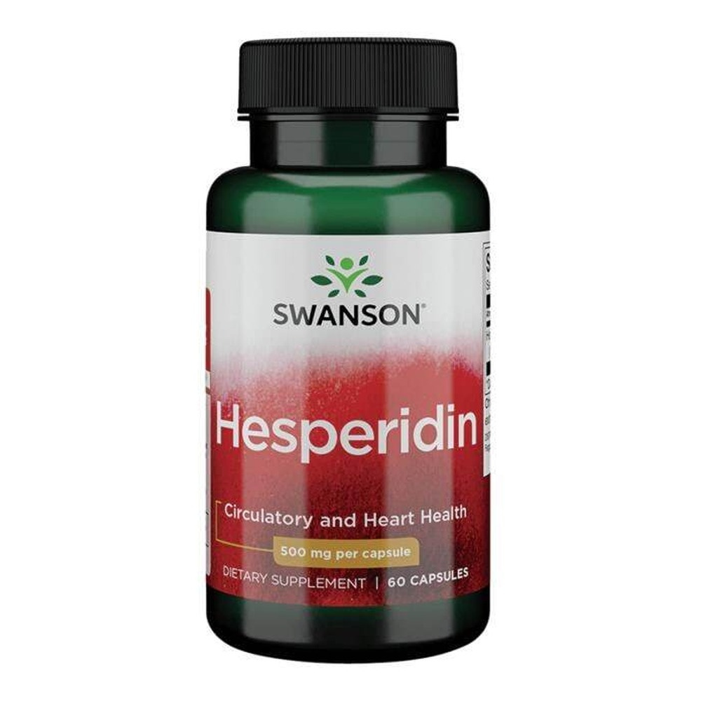 Swanson Hesperydyna 500mg na Wsparcie Układu Krążenia 60 Kapsułek