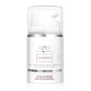 Apis Apiderm Krem Odbudowująco-Odżywczy SPF10 dla Suchej Skóry 50ml