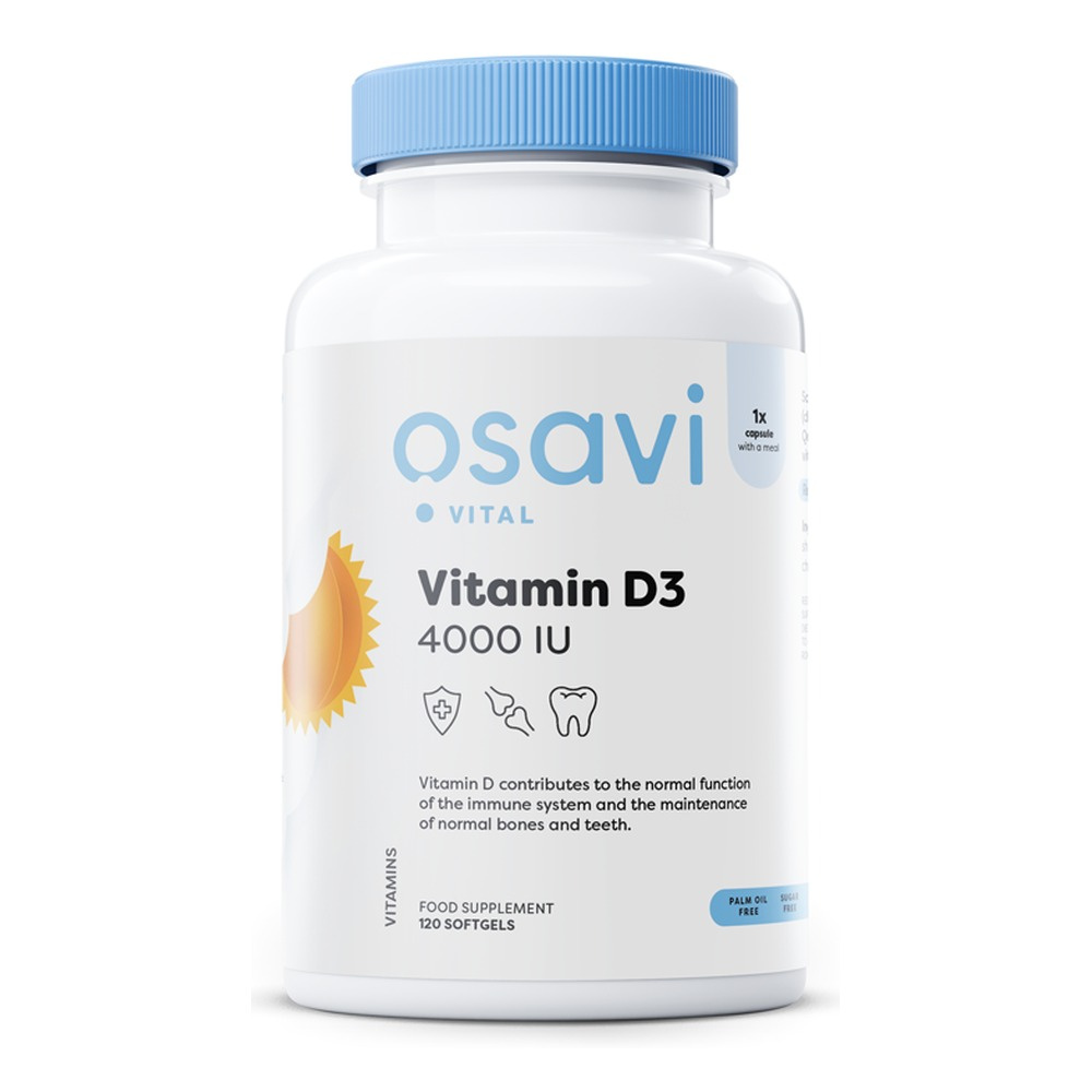 Osavi Witamina D3 4000 IU 120 kapsułek miękkich