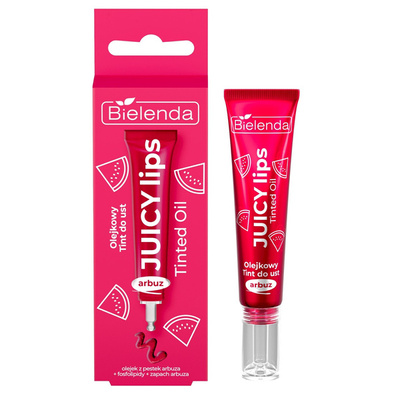 Bielenda Juicy Tint Nawilżający Olejkowy Tint do Ust Arbuzowy 10g