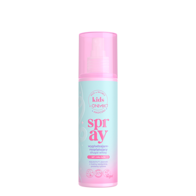 OnlyBio Hair in Balance Kids Magiczny Spray Wygładzająco-Rozplątujący Wiśnia Malina 200ml