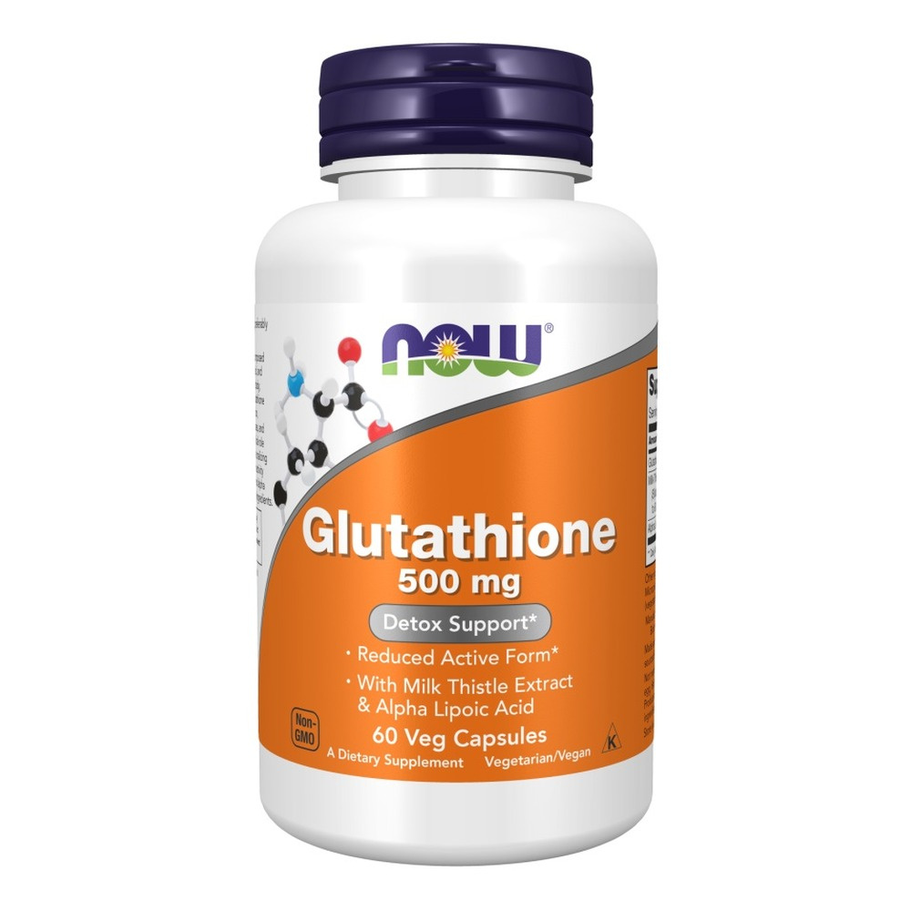 Glutathione with Milk Thistle Extract & Alpha Lipoic Acid, 500mg - 60 vcaps