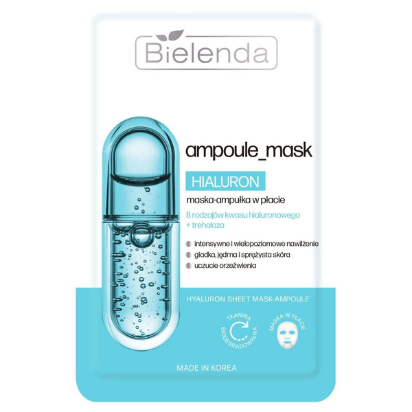 Bielenda Maska Ampułkowa Hyaluron Płat 1pc