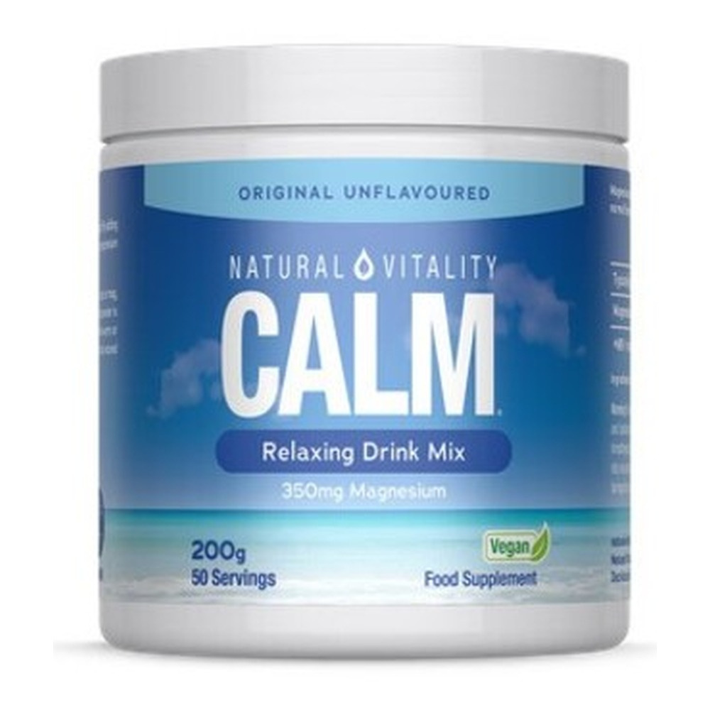 Natural Vitality Calm Relaxing Drink Mix, Original Unflavoured - 200g