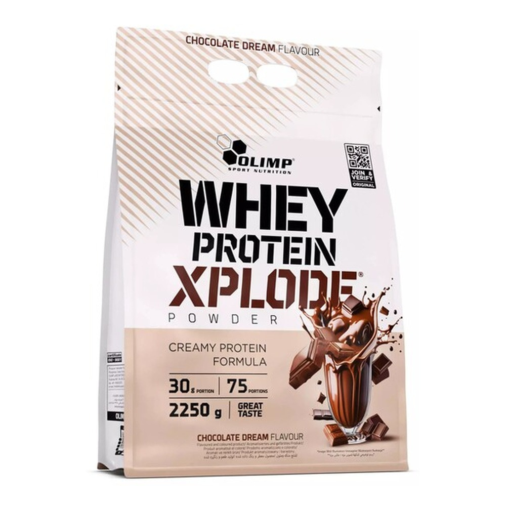 Olimp Nutrition Whey Protein Xplode Białko na Masę Czekoladowy Sen 2250g