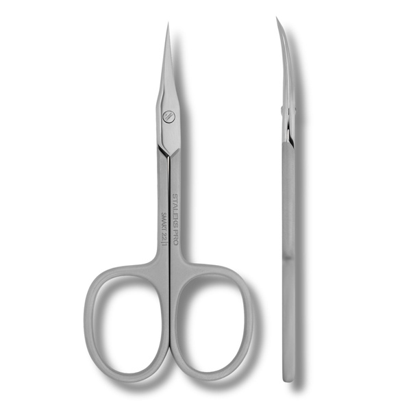 Staleks Smart 22 Type 1 Professional Cuticle Scissors, Manicure Precision Tool 92mm