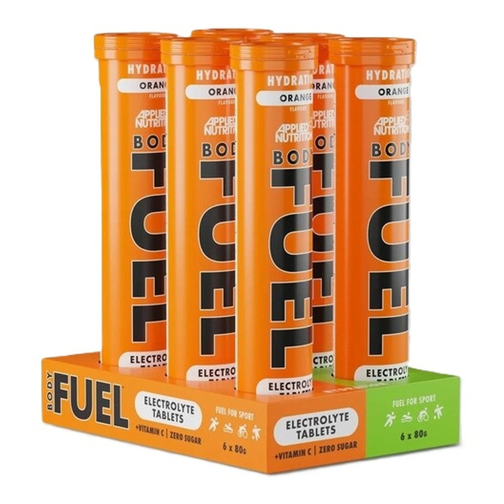 Applied Nutrition Bodyfuel Hydration Electrolyte Effervescent Tablets, Orange - 6 x 20 tabs