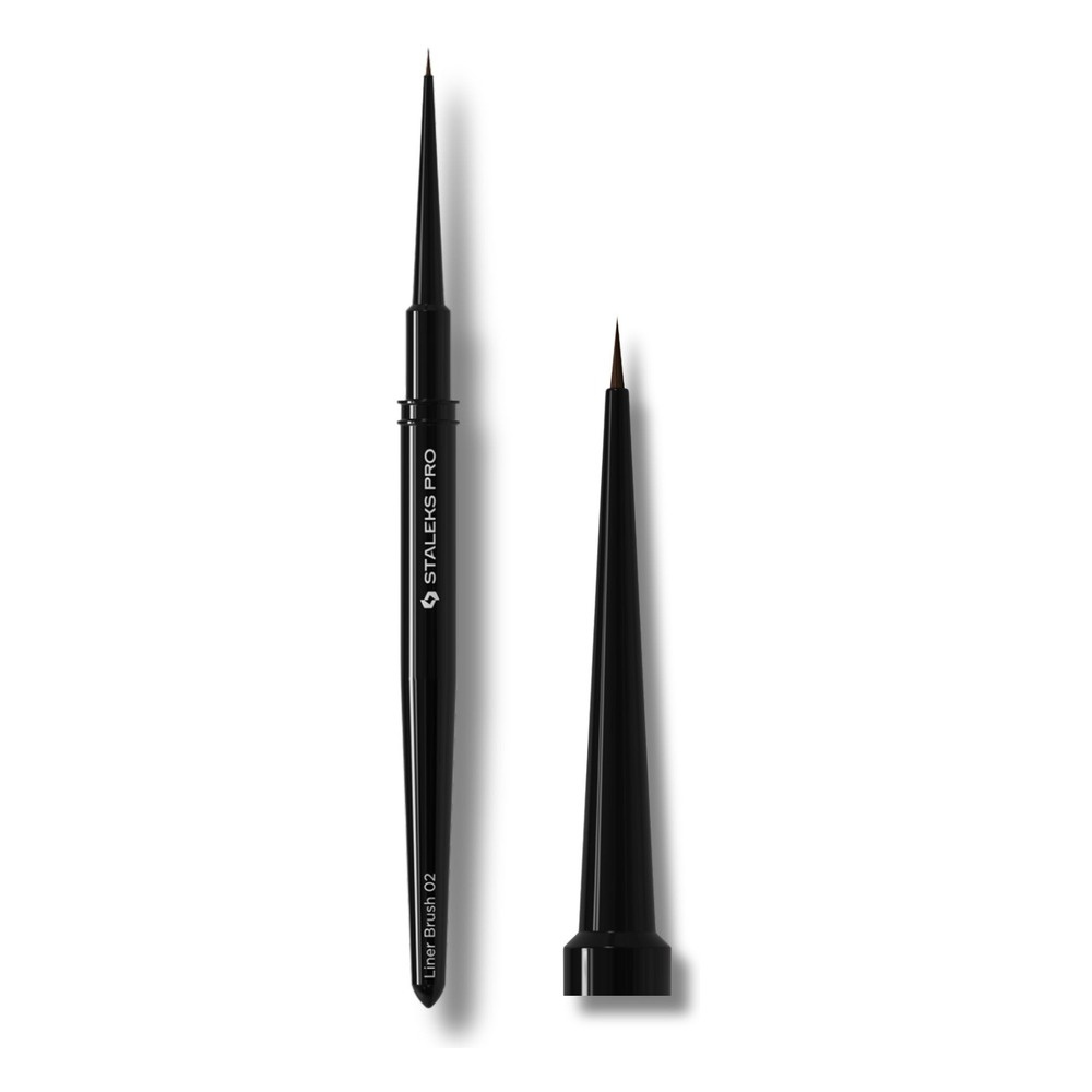 Staleks Pro Pędzelek Liner do Zdobień Paznokci Cienka Końcówka Expert Szerokość 1 mm/ Długość 7 mm