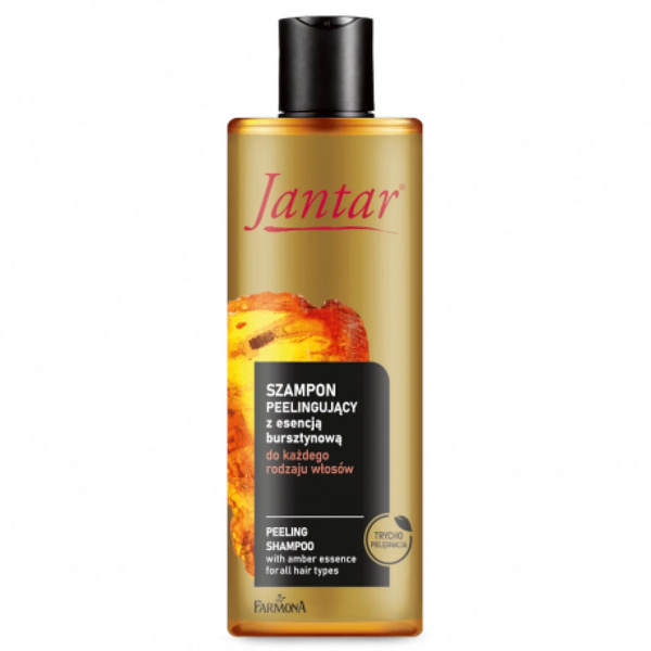 Jantar Peelingujący Szampon z Esencją Bursztynową i Enzymami 300ml