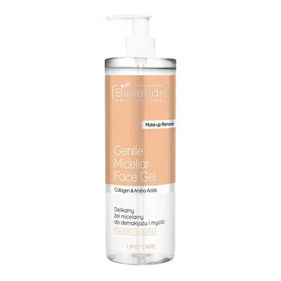 Bielenda Professional Lipid Care Delikatny Żel Micelarny do Twarzy 500ml