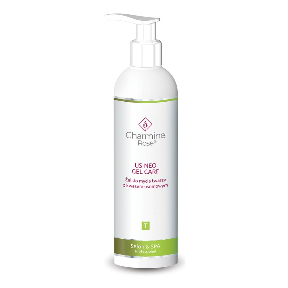 Charmine Rose Oczyszczający Żel do Mycia Twarzy z Kwasem Usninowym 200ml