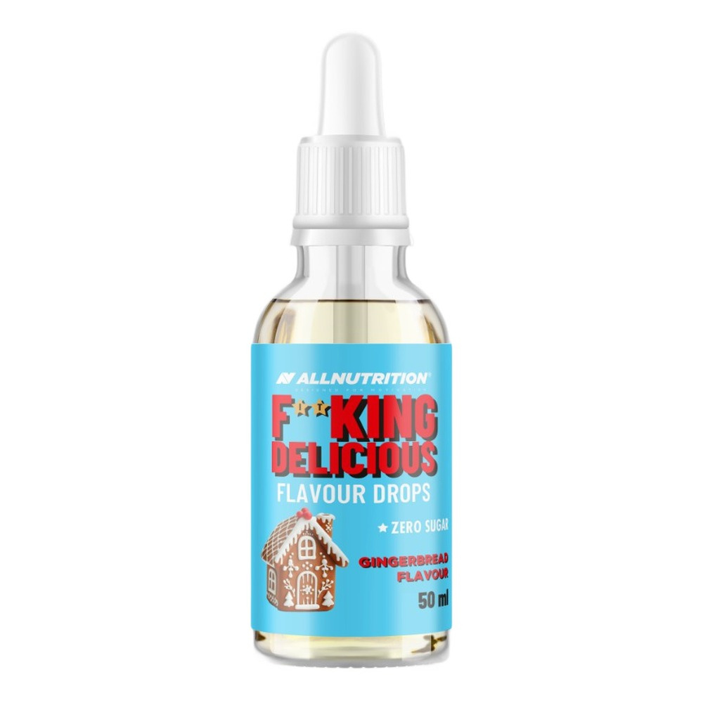 Fitking Delicious Flavour Drops, Gingerbread - 50 ml.