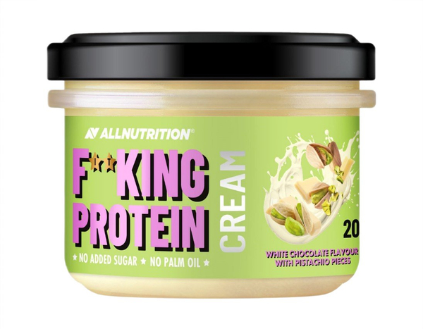 Allnutrition Fitking Protein Cream Biała Czekolada z Kawałkami Pistacji 200g