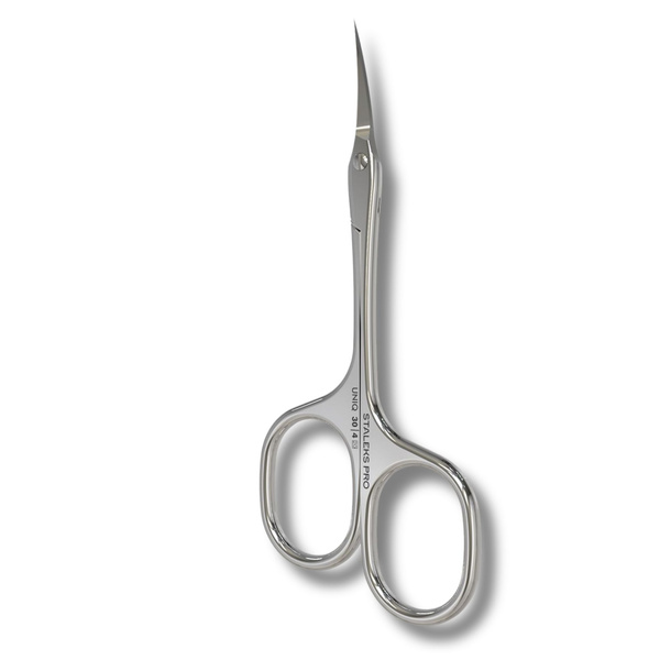 Staleks Pro Uniq 30 Type 4 Asymmetric Cuticle Scissors For Professional Manicure 1pc