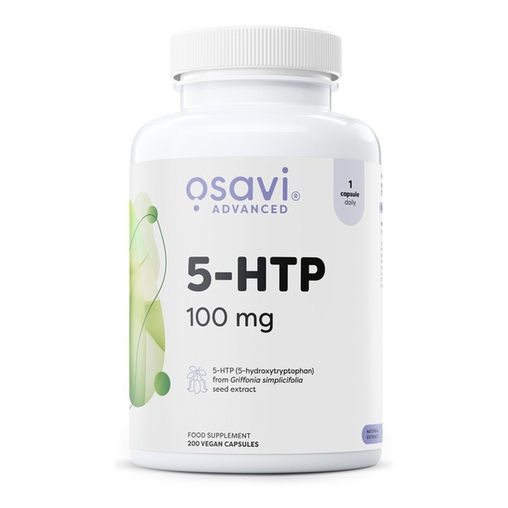 Osavi 5-HTP 100mg Naturalne Wsparcie Nastroju Snu i Równowagi Emocjonalnej 200 Kapsułek