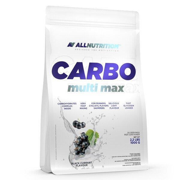 Allnutrition Carbo Multi Max Kompleks Węglowodanów 1000g Czarna Porzeczka