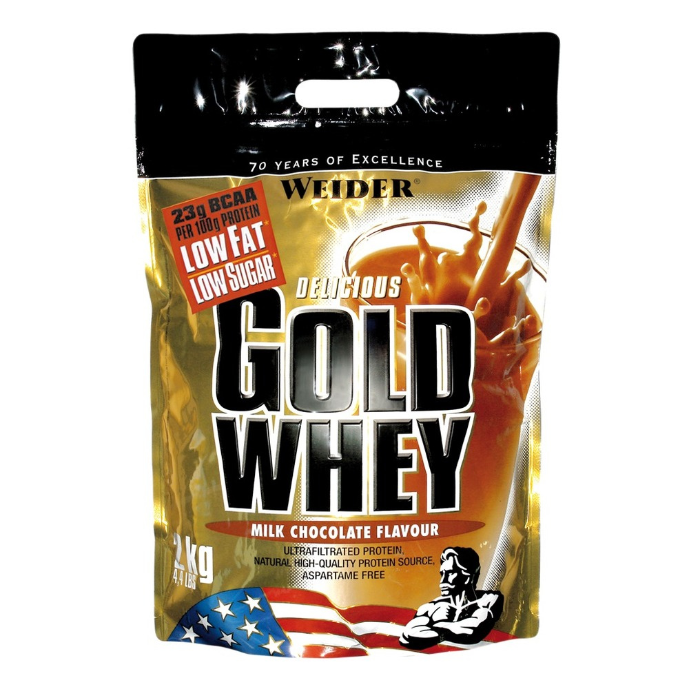 Weider Gold Whey, Milk Chocolate - 2000g