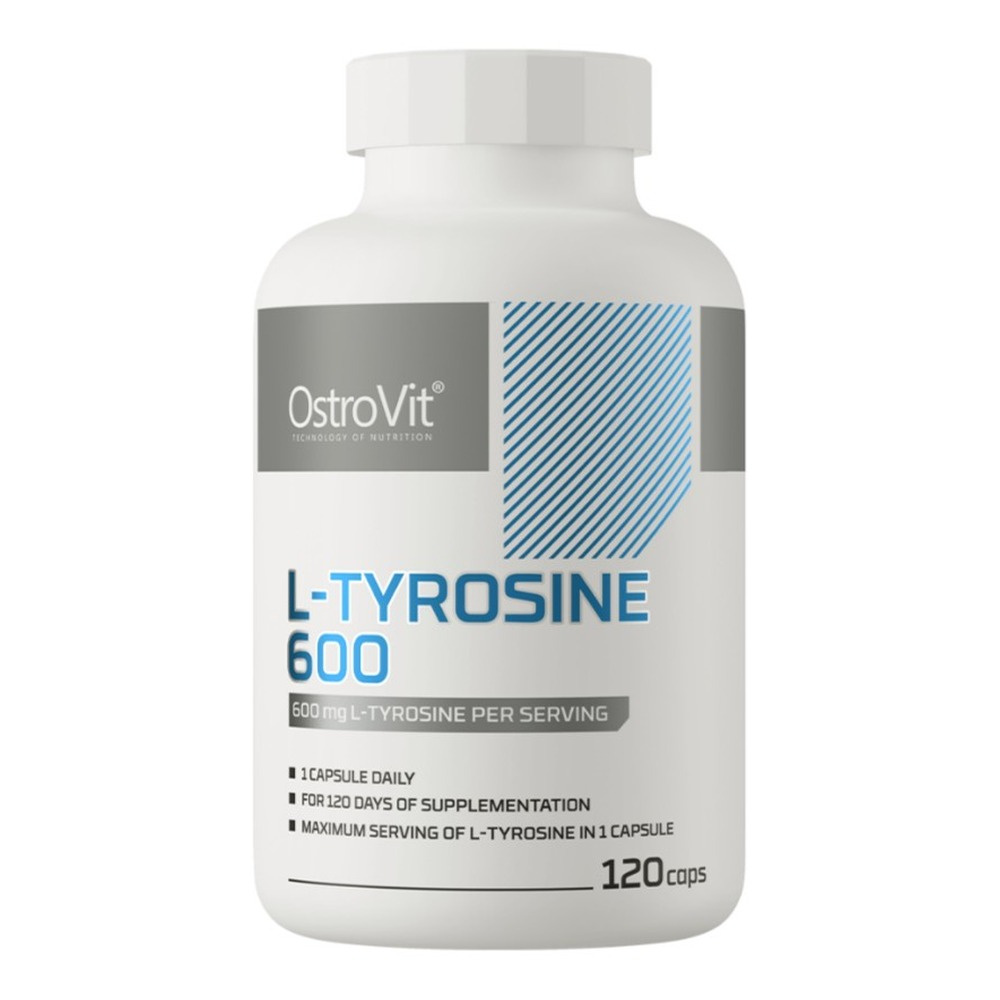 OstroVit L-Tyrosine, 600mg - 120 caps