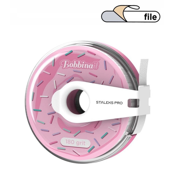 Staleks Pro Expert Taśma Ścierna Biała Samoprzylepna EXPERT w Plastikowym Pudełku 180 Grit 7m