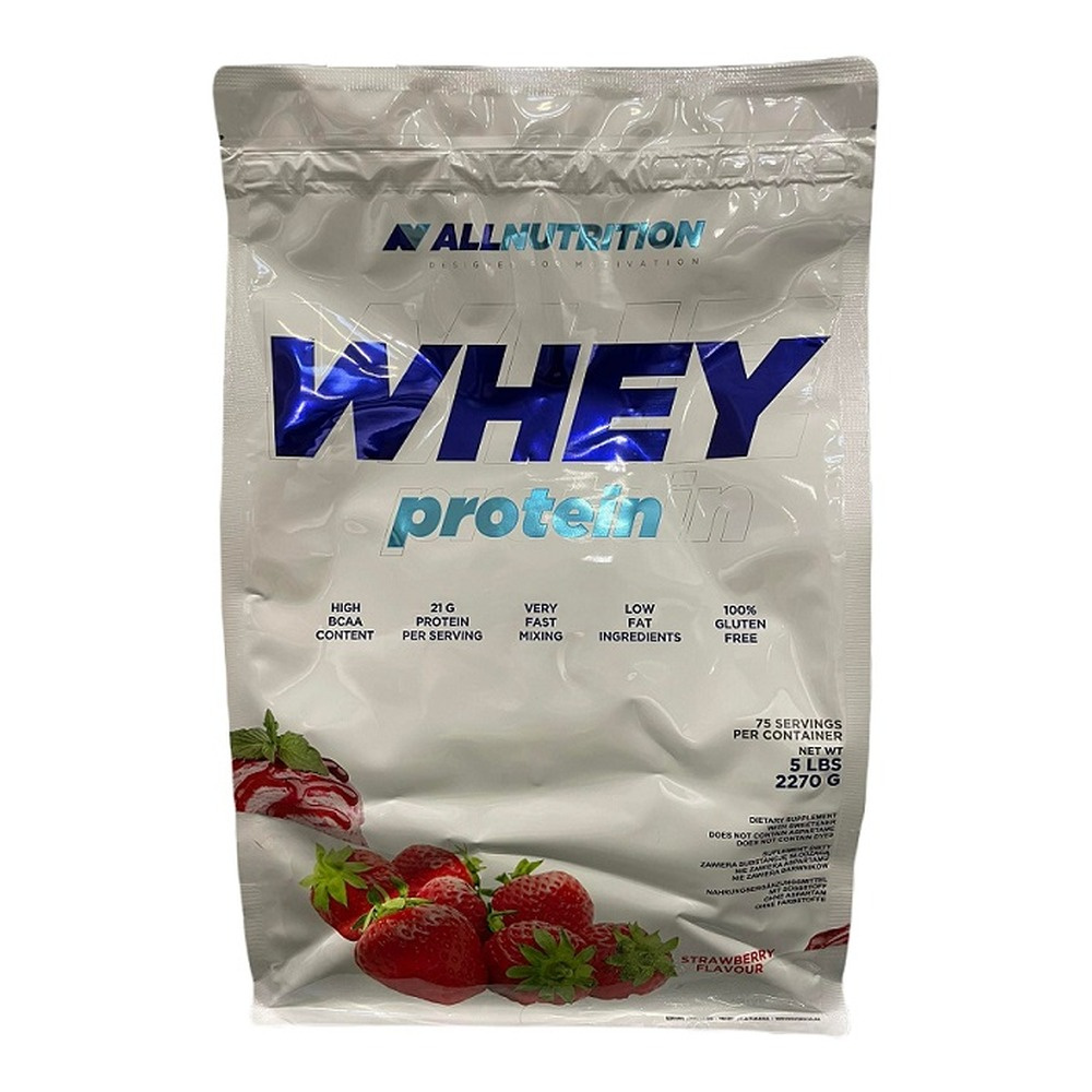 Allnutrition Whey Protein, Strawberry - 2270g