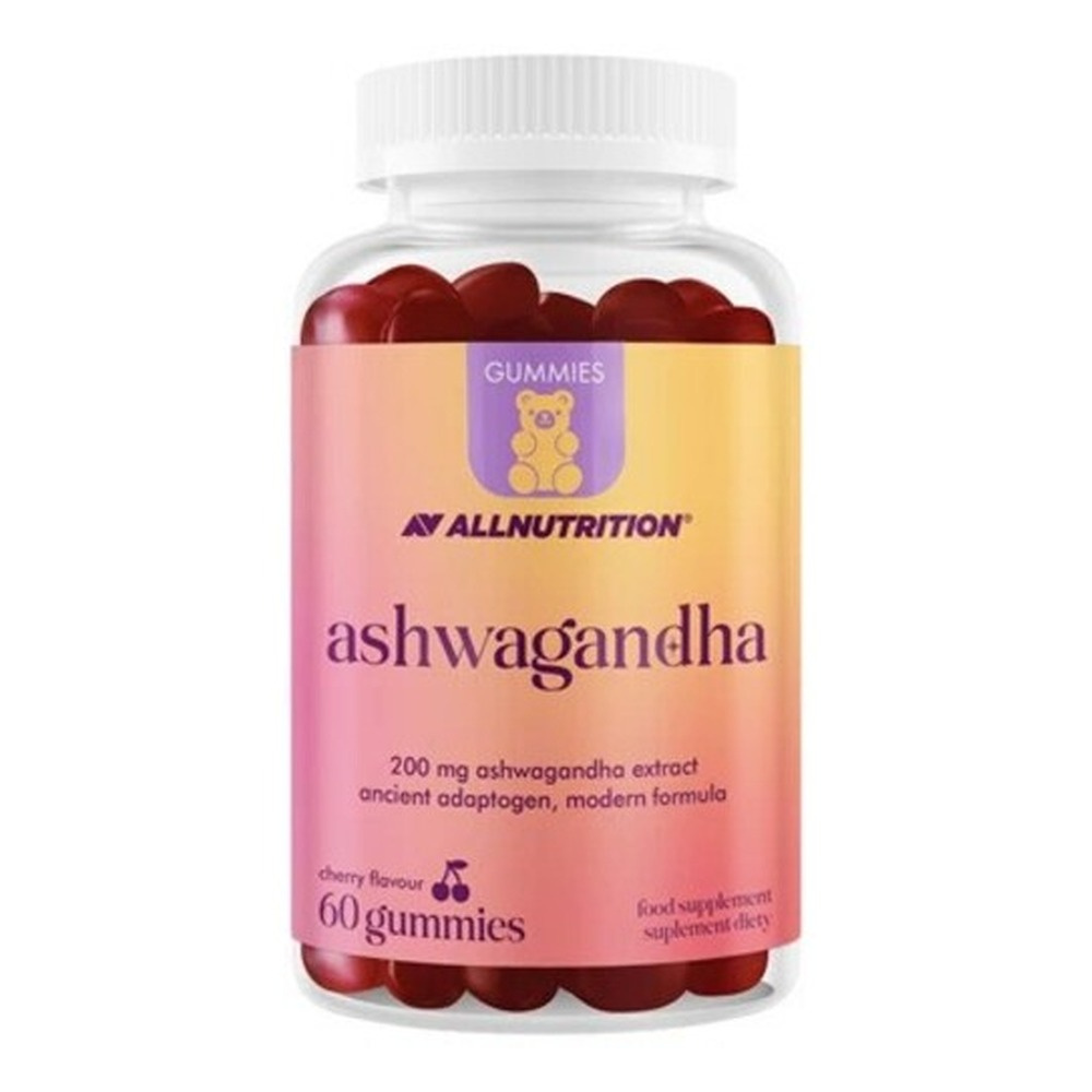 Allnutrition Gummies Ashwagandha, Cherry - 60 gummies