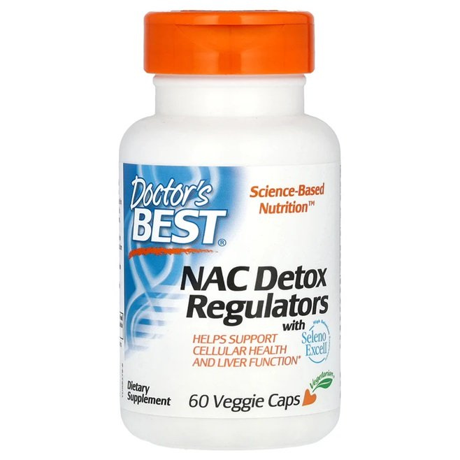 Nac Detox Regulators 60 Kapsułki