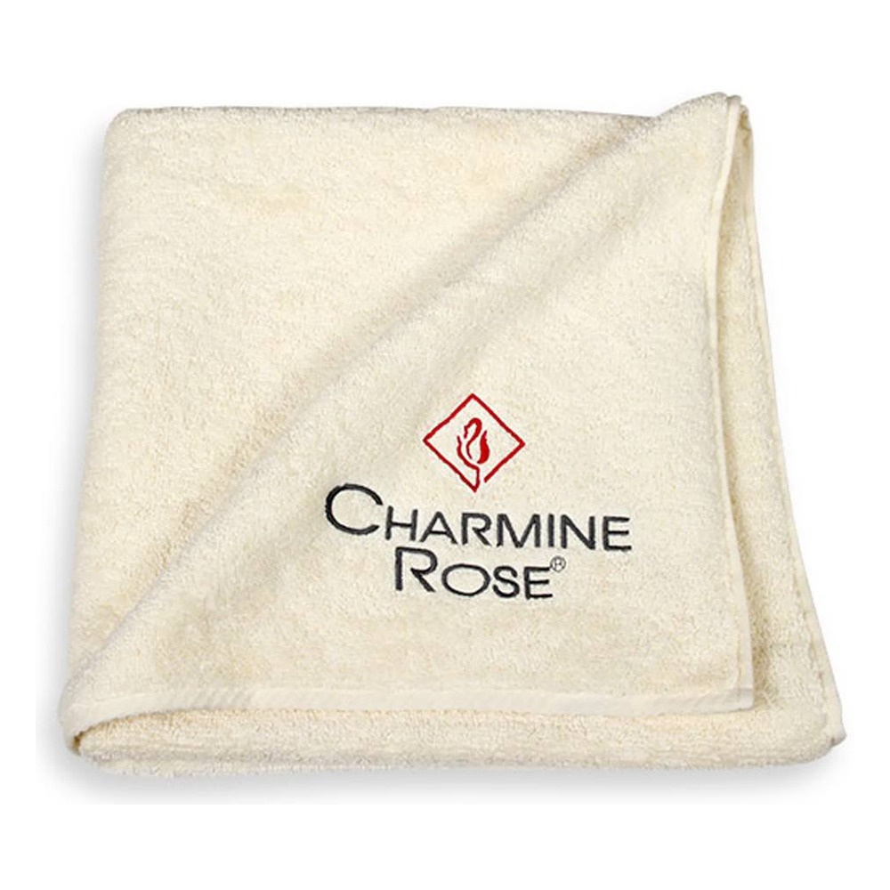 Charmine Rose Profesjonalny Ręcznik Kosmetyczny z Logo 70x140 cm