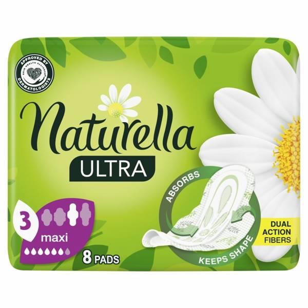 Naturella Ultra Maxi Podpaski ze Skrzydełkami 8 Sztuk