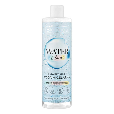 Bielenda Water Balance Nawilżająca Woda Micelarna dla Skóry Suchej Vegan 400ml