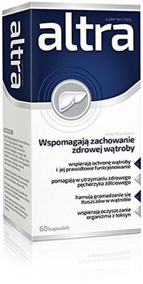 Alter Medica ALTRA z Chanca Piedra na Wsparcie Nerek 60 Kapsułek