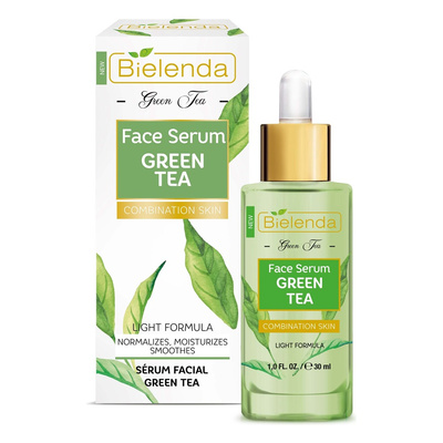 Bielenda Normalizujące i Nawilżające Serum do Twarzy z Zieloną Herbatą do Cery Mieszanej 30ml