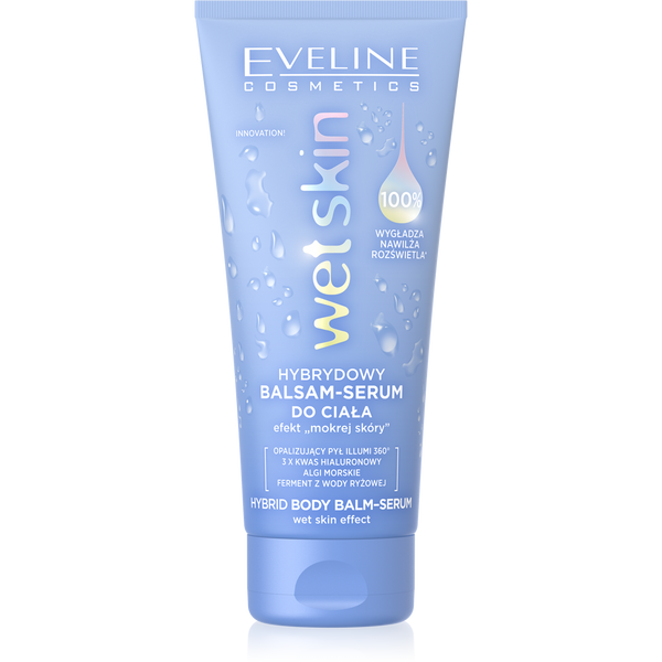 Eveline Wet Skin Hybrydowy Rozświetlający Balsam-Serum do Ciała 200ml