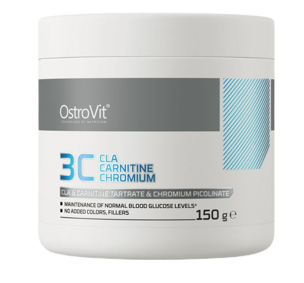 OstroVit 3C CLA Carnitine Chromium, Kiwi - 150g